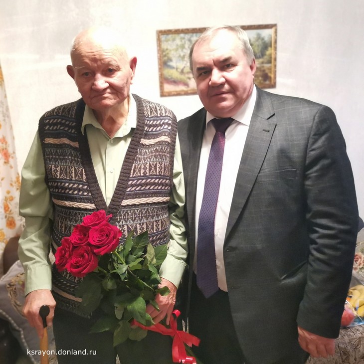Панфилов Василий 101 год фронтовик Николай Альшенко поздравление