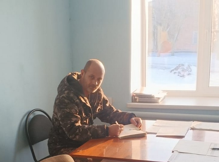 Виктор Иванов начальник участка водоснабжения Красный Сулин
