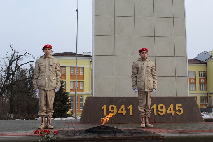 Красный Сулин Митинг 81-я годовщина освобождения города от немецко-фашистских захватчиков 