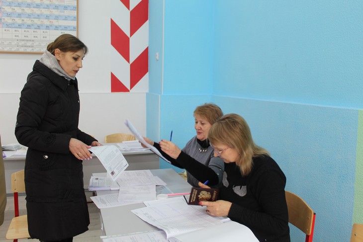 Выборы Президента России 2024 Красный Сулин Избирательный участок №972 гимназия №1