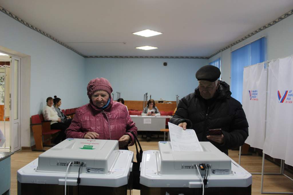 Выборы Президента России 2024 Красный Сулин Избирательный участок №971 ЦДТТ Центр детского технического творчества 