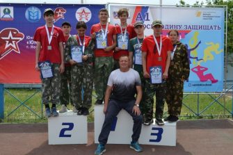 Красносулинские юнармейцы приняли участие в соревнованиях по тактической стрельбе